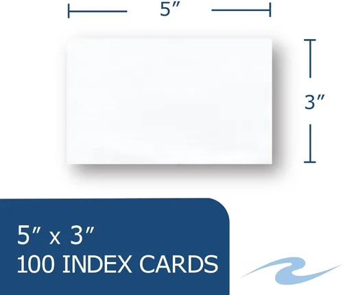 Vista 20 de Roaring Spring Fichas de índice de 4 x 6 pulgadas, caja a granel de 36 paquetes de 100 cada uno, papel de índice blanco liso 100#, rayado