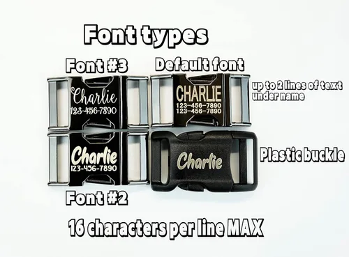 Vista 8 de Collar de perro estilo vaca con hebilla de metal, hecho a mano, collar personalizado grabado personalizado, 1 pulgada de ancho, collares de diseño