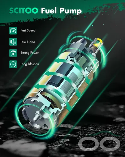 Vista 6 de SCITOO Montaje eléctrico de la bomba de combustible de alto rendimiento para 2009-2010 para Ford Explorer 4.0L, 2010 para Ford Explorer Sport Trac