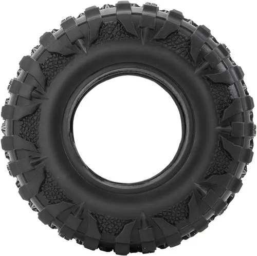 Vista 5 de RCLIONS 4 unids 2.2 pulgadas 4.724 in RC rueda de goma neumáticos con inserto de espuma para 1/10 RC Crawler coche Axial Wraith 90018