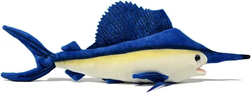 Vista 12 de Tiny Heart Simulation Deng's Fish - Juguetes de peluche de 23.62 pulgadas, suave y realista, juguete de peluche de pez de Deng, lindo regalo