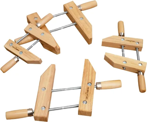 Vista 4 de POWERTEC 71522 Abrazadera de tornillo de mano de madera – 6 pulgadas Abrazaderas de tornillo de mano para carpintería, 2