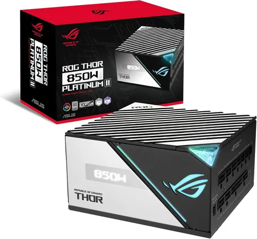Vista 21 de ASUS ROG Loki SFX-L 850W Edición Platino Blanco