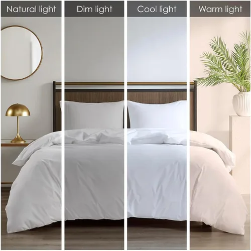 Vista 6 de Sleep Philosophy Bed Guardian 3M Scotchgard - Funda de edredón con solapa de cremallera, impermeable, hipoalergénico, tamaño matrimonial/Queen