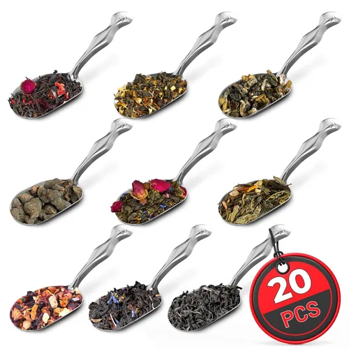 Vista 12 de 8 cucharas largas de barra – Cuchara agitadora de barra de acero inoxidable de 12 pulgadas para bebidas, superficie pulida, fácil de limpiar