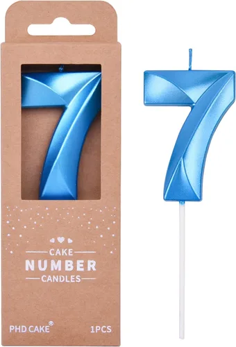 Vista 35 de PHD CAKE Velas de Cumpleaños de Oro Diamante de 2.76 Pulgadas Número 0, Velas de Número Dorado, Velas de Número para Pastel, Celebración de Fiesta