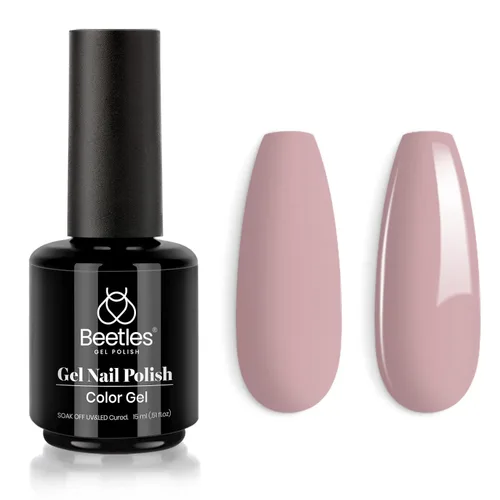 Vista 157 de Beetles - Esmalte de uñas de gel blanco perla, 0.5 onzas líquidas, color blanco perla, brillante, sirena, concha nacarada, esmalte de uñas de gel