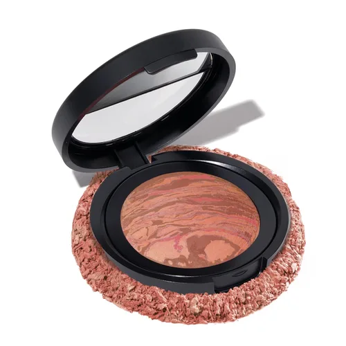 Vista 31 de LAURA GELLER NEW YORK Edición limitada Baked Blush-n-Brighten Marbleized Blush - Skyline Sunset - Color rosa para mejillas