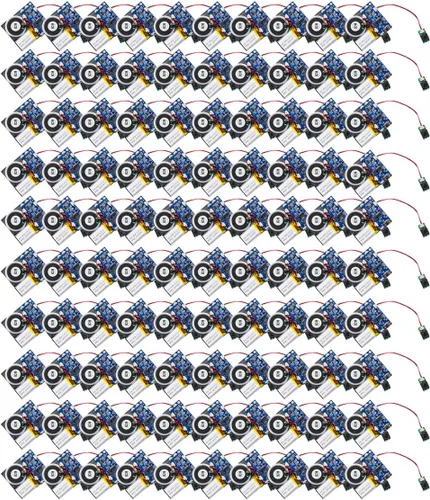 Vista 9 de Módulo XLW - Módulo de sonido activado por botón de 16MB con altavoz, cable tipo C y capacidad de grabación fácil de 16 minutos para saludos