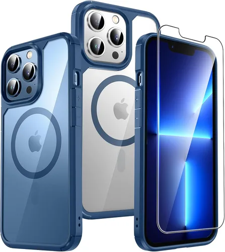 Vista 18 de TAURI Funda para iPhone 17, antiamarilleamiento con protector de pantalla, protección de grado militar, a prueba de golpes, delgada para iPhone 17