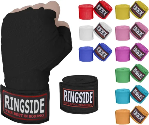 Ringside estilo mexicano Muay Thai MMA Kickboxing Boxeo Mano Wraps (1par) de ‎Ringside