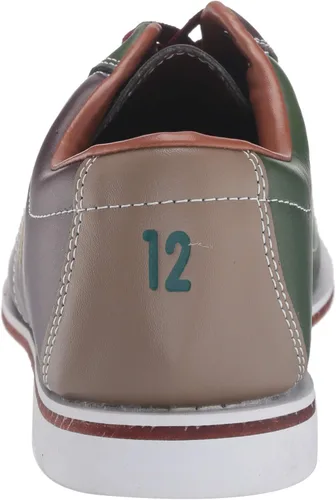 Vista 3 de Cobra Bowling Products Hombres TCR3L Cobra Alquiler Bowling Zapatos LacesBrownVerde 5