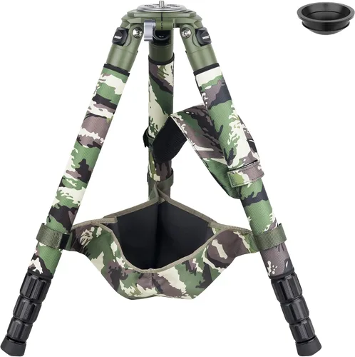 Vista 11 de Trípode de Fibra de Carbono-LT364C-Tamaño Pequeño RT90C Trípodes Profesionales de Servicio Pesado Estables Compactos para Cámara de Video Fotografía