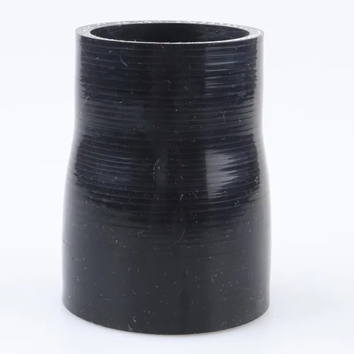 Vista 71 de AC PERFORMANCE ID 4" a 3.75" (4.016 in a 3.740 in) Reductor recto, longitud 4" (100mm), 4 capas reforzadas, manguera universal de silicona pura Negro