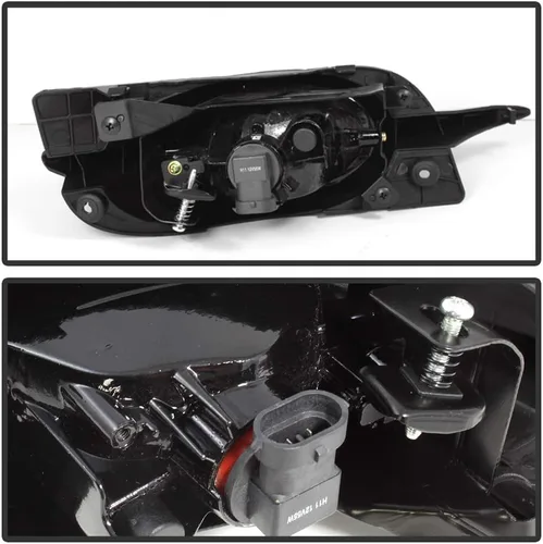 Vista 2 de ACANII - Para 2009-2011 Honda Civic Coupé parachoques luces antiniebla lámparas + interruptor+conjunto de bombillas lado conductor y pasajero