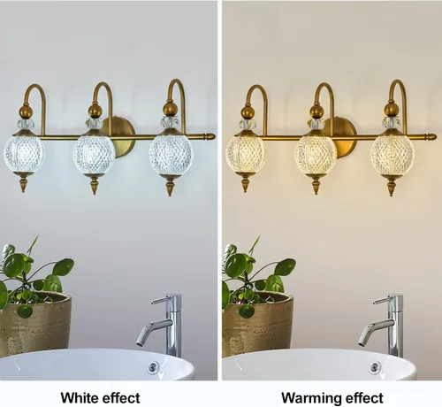 Vista 18 de Vintage Black Wall Sconce with Acrylic Globe Shade Indoor Wall Light for Bathroom Bedroom Hallway Farmhouse