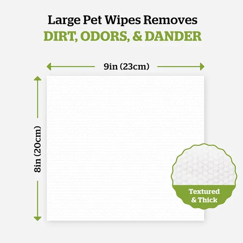 Vista 2 de Pogi's Grooming Wipes, 100 toallitas antisépticas para perros y gatos