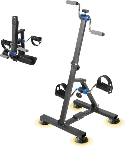 Vista 8 de Arm and Leg Pedal Exerciser for Seniors - Seated Pedal Exerciser for Elderly, Stroke Recovery Pedal Exercise Equipment for Senior, Knee & Foot