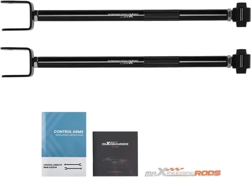 Vista 8 de maXpeedingrods Brazos de control de curvatura inferior trasera para E36 3-series 1992-1998, para E46 3-series 1999-2005, para E89 Z4 2009 - Negro