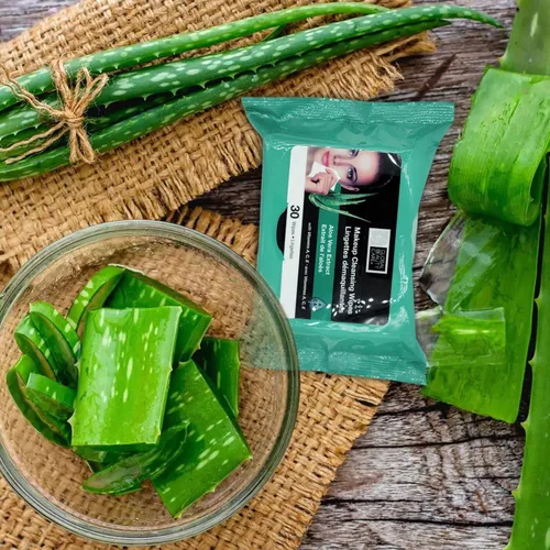 Vista 7 de Global Beauty Care Toallitas desmaquillantes (120 unidades (paquete de 4), aloe vera)