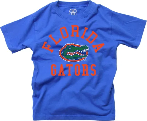 Vista 53 de Wes and Willy Camiseta de algodón orgánico de manga corta para niños de la NCAA