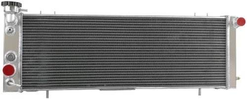 Vista 4 de Radiador compatible con Jeep Cherokee XJ Comanche 1991-2001 2.5L 4.0L AT MT, radiador de aluminio de 4 filas