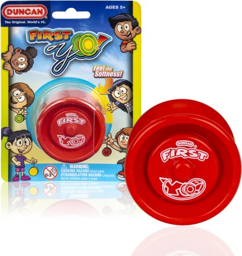 Vista 10 de Duncan Toys First Yo! - Mejor Yo-Yo para Principiantes para Niños, Yo Yo Sensible, Juguetes YoYo - Verde/Amarillo