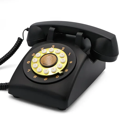 Vista 11 de Teléfono Libro de Invitados de Audio para Bodas, Teléfono Retro Libro de Invitados de Audio con Grabación de Voz Clara para Recepción de Boda