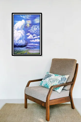 Vista 3 de Artist Unknown Póster de nubes, póster de clasificación de nubes, clima, relámpago, nubes, estrato, cirro, Cumulonimbus