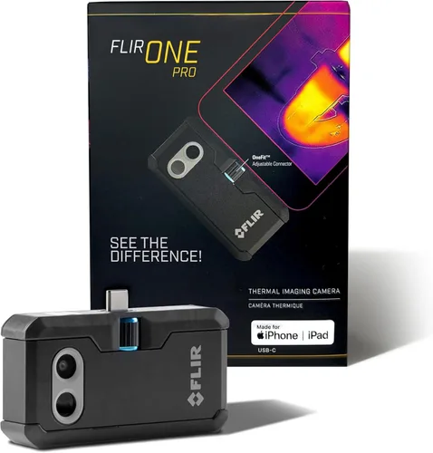 Vista 15 de FLIR One Pro - Cámara de imágenes térmicas para smartphones Android (USB-C), resolución súper 480x360 (160x120 IR nativa)
