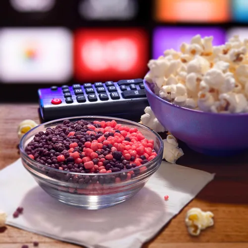 Vista 7 de Nerds Caramelos, sabor uva y fresa, 5 onzas, cajas de caramelos para cine y teatro (paquete de 12)