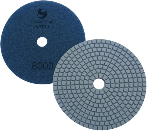 Vista 11 de Stadea PPW191D Almohadillas de pulido de hormigón Grit 30 de 5 pulgadas - Almohadillas de diamante para hormigón Terrazo Mármol Contador Mojado