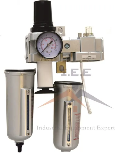 Vista 2 de 3/4 "Filtro de humedad de aire comprimido Regulador Separador Lubricador Combo