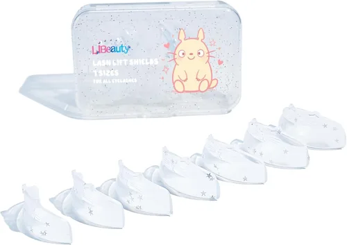 Vista 6 de Libeauty Barras elevadoras de pestañas de alta calidad, protectores de levantamiento de pestañas, 7 tamaños, almohadillas de silicona reutilizables