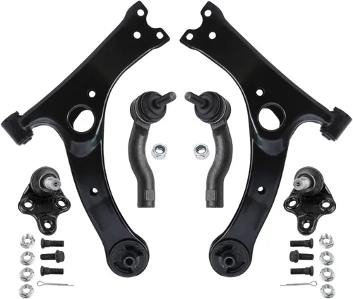 Vista 264 de Detroit Axle - Kit de extremo delantero RWD para Chrysler 300 Dodge Charge Challenger 2011-2019, 2 brazos de control inferiores traseros 2 rótulas