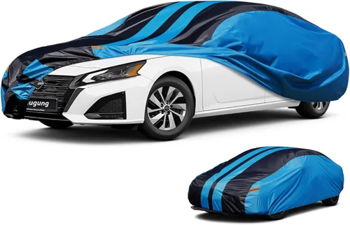 Vista 28 de Kaugung Funda impermeable para automóvil BMW Serie 3 (1999-2025), cubierta exterior completa para automóviles, ligera, resistente al sol, UV