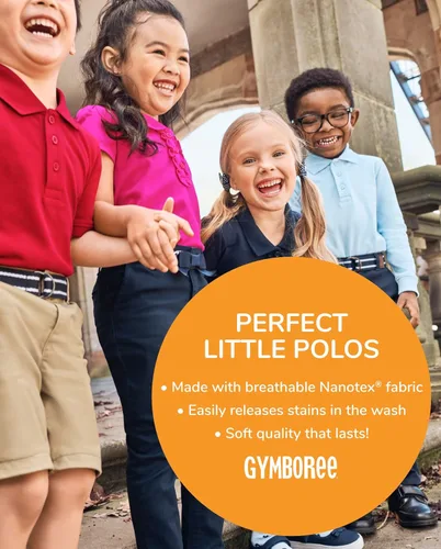 Vista 4 de Gymboree Polo de manga corta para niños y niños pequeños