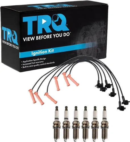 Vista 14 de Kit de Bujías de Iridium TRQ 5 Piezas Bujías de Iridium Compatibles con Chevrolet Aveo 2004-2008 2007-2008 Aveo5
