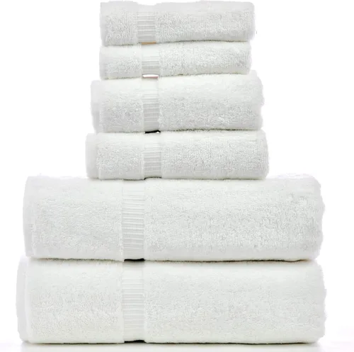 Vista 18 de Colección Luxury Hotel & Spa Altamente Absorbente, Secado Rápido 100% Algodón Turco 700 GSM, Toalla Eco Amigable, para Baño Borde Dobby Toalla