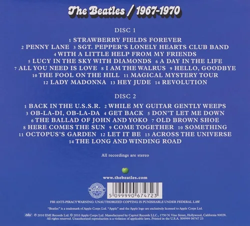 Vista 2 de The Beatles 1967 1970