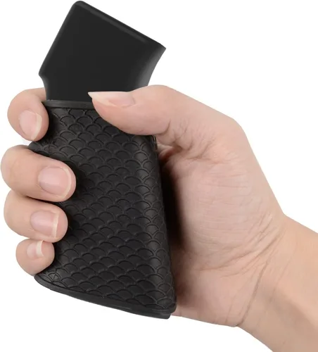 Vista 3 de Ideagle Paquete de 2 Fundas de Agarre Universal de Gel de Sílice de Tamaño Completo para Empuñadura de Pistola