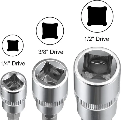 Vista 3 de uxcell T8 - T70 Juego de llaves de vaso Torx, brocas CR-V y enchufes (solo para uso manual), 13 piezas