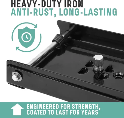 Vista 3 de Foot Can Crusher for Recycling – Black Metal Heavy Duty Can Crusher Foot Operated Manual Press Tool for Home and Portable Soda Bottle Smashing