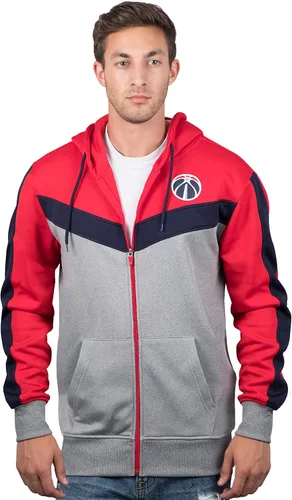 Vista 23 de Ultra Game Men's NBA Official Full Zip Hoodie Sweatshirt