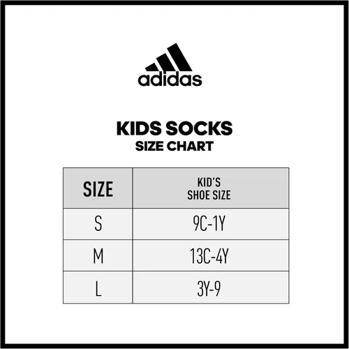 Vista 6 de adidas Calcetines acolchados para niños y niñas 6 pares