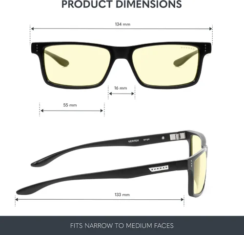 Vista 2 de Gunnar - Gafas de lectura con luz azul - Bloquean el 65% de la luz azul - Vertex