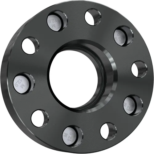 Vista 6 de Espaciadores de rueda de 5 x 5 de 0.197 x 5.000 in, grosor de 1.5 pulgadas, orificio de cubo de 5 lengüetas de 2.815 in, pernos de 1/2 pulgadas x 20