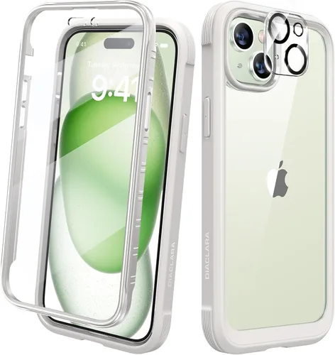 Vista 119 de DIACLARA - Funda transparente compatible con iPhone XR 6.1 pulgadas 2018