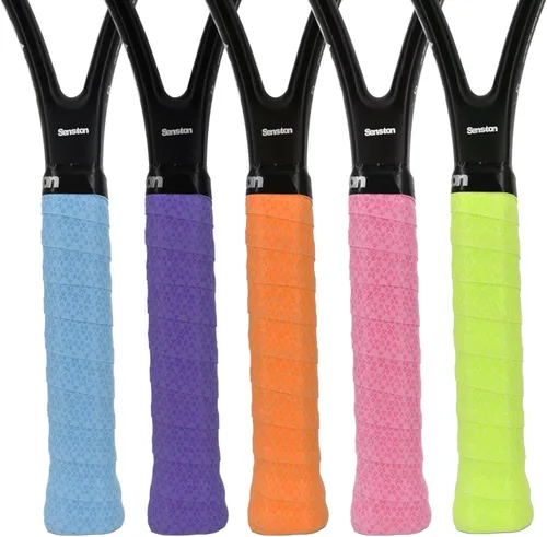 Vista 6 de Senston Cinta de agarre suave para raqueta de bádminton de tenis y pickleball