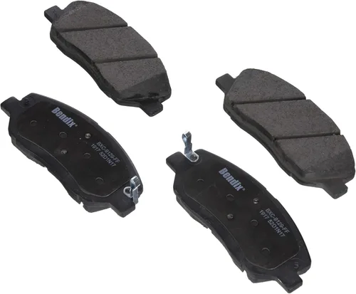Vista 136 de Pastillas de Freno Delanteras Cerámicas Bendix Priority1 CFC430A para Modelos Selectos INFINITI G35, I30, Nissan 350Z, Altima, Juke, Maxima, Sentra